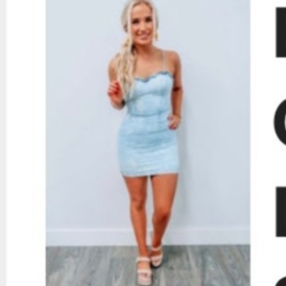 Hope's Blue Dress